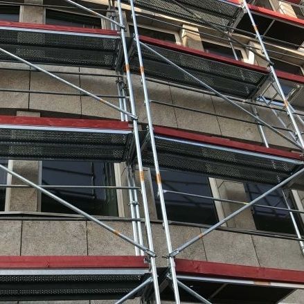 Stationäres Gerüst - Blitzfix® 70/100 - ALBERT Gerüst- und Gerätetechnik GmbH - Fassaden / modular