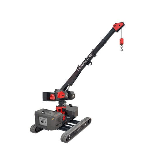 Kran mit Eigenantrieb - T-CRANE 1060 - ALMAC S.r.l. - für Baustelle / für Hubanwendungen / elektrisch