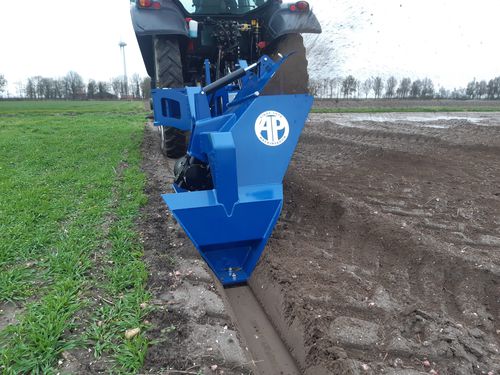 Grabenfräse für Drainage - GF 80 - AP Machinebouw B.V. - traktormontiert / für Traktor