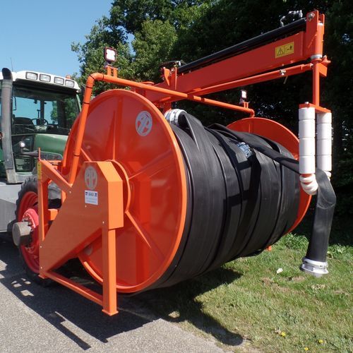 Schlauchtrommel - AP Machinebouw B.V. - einziehbar / für Wasser / stationär