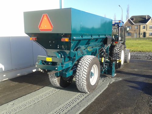 Raddumper - LD series - AP Machinebouw B.V. - hydraulisch / mit Frontentladung / breit