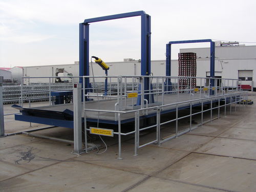 Plattform zum Laden - AP Machinebouw B.V. - für LKW / hydraulisch