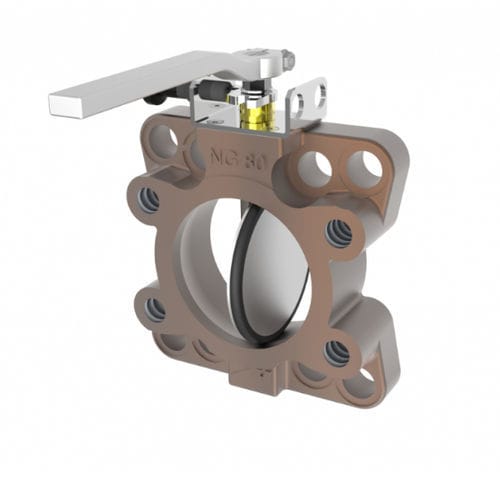 Absperrklappe - AF series - asa technology Produktions- und Vertriebs GmbH - manuell / Spann / Pumpen