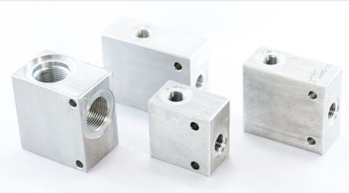 2-Wege-Verteilerblock - SAE-XX-2N - ATLANTIC FLUID TECH SRL - Aluminium