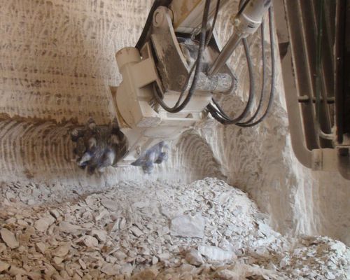 Schrämfräse für Bagger - BETEK GmbH & Co. KG