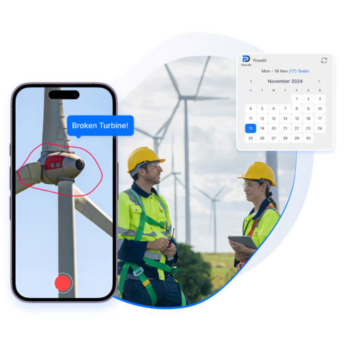 Qualitätssoftware - Field Service - flowdit - Reporting / Tracking / für Abfolgeplanung