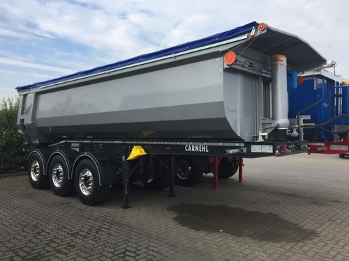 Baustellen-Sattelauflieger - Carnehl Fahrzeugbau GmbH & Co. KG Pattensen GmbH & Co. KG - 3-Achsen / 2-Achsen / angehängt