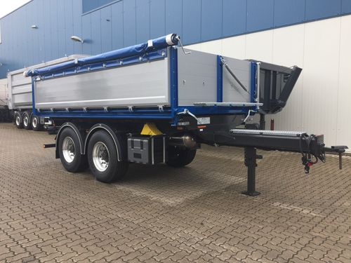 Kippanhänger - Carnehl Fahrzeugbau GmbH & Co. KG Pattensen GmbH & Co. KG - für Industriematerial / Tandem / angehängt