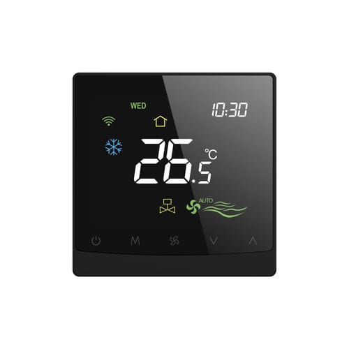 Programmierbarer Thermostat - BC105W-4D - Beijing Breeze Technology Co.,Ltd - wandmontiert / mit frontbündiger Membran / für Oberflächenmontage