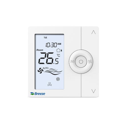 Programmierbarer Thermostat - BC103-4ADM - Beijing Breeze Technology Co.,Ltd - wandmontiert / mit frontbündiger Membran / für Oberflächenmontage