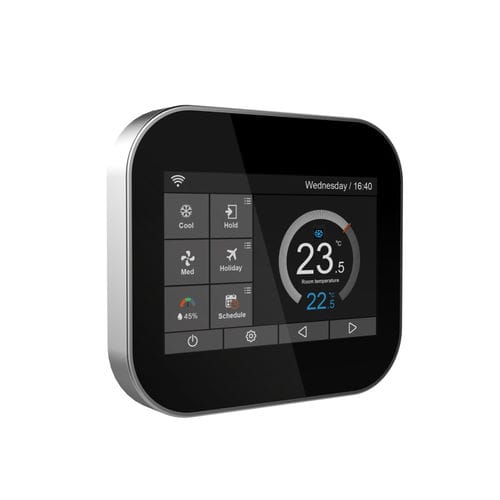 Programmierbarer Thermostat - BC107-4EDM - Beijing Breeze Technology Co.,Ltd - wandmontiert / mit frontbündiger Membran / für Oberflächenmontage
