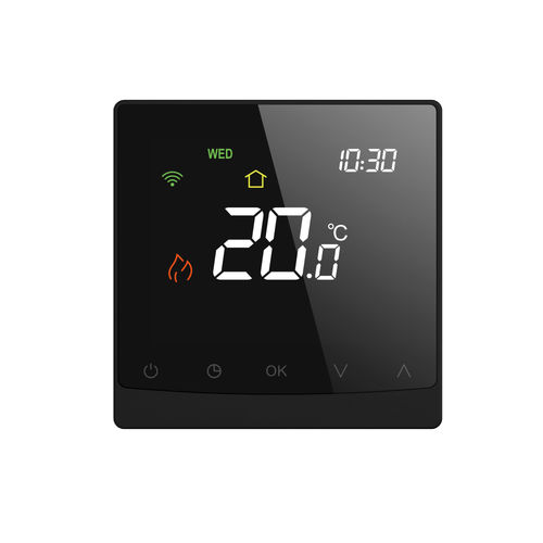 Programmierbarer Thermostat - BC205W-T - Beijing Breeze Technology Co.,Ltd - wandmontiert / mit frontbündiger Membran / für Oberflächenmontage