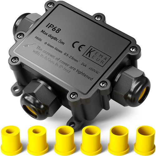 Wandmontierte Abzweigdose - 686-T - Fongkit Electronic Manufacturer CO.,LTD - für unterirdische Anwendungen / für Aufbau / wasserdicht