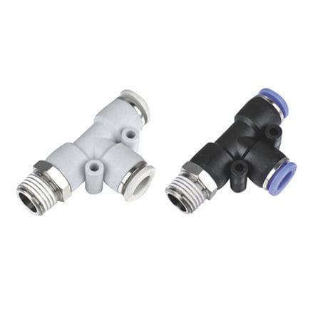 Pneumatischer Anschluss - PD - Ningbo Phen Automation Co., Ltd - Push-in / T-Typ / Kunststoff