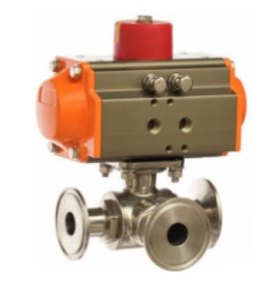 Kugelventil - Ningbo Phen Automation Co., Ltd - pneumatisch / Durchflussbegrenzung / für Luft