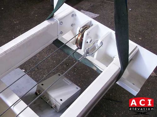 Elektrischer Lastenaufzug - MCE - ACI élévation - Industrie