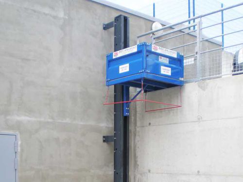 Elektrischer Lastenaufzug - MM - ACI élévation - für Baustelle / Industrie / Einsäulen