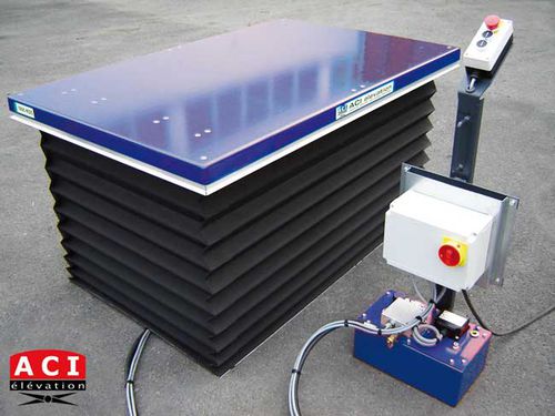 Scherenhubtisch - TIEP - ACI élévation - Balg / hydraulisch / festinstalliert