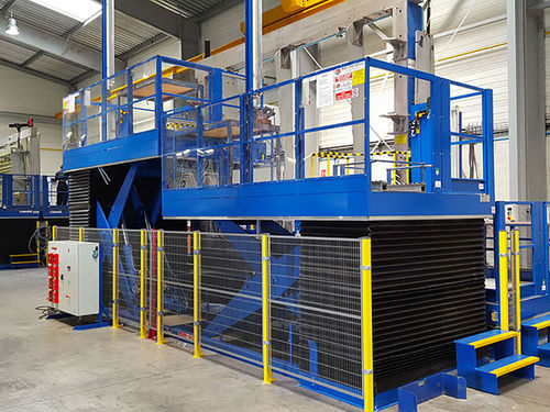 Festinstallierte Hubarbeitsbühne -  PEP - ACI élévation - für industrielle Lagerhallen / für die Luftfahrt
