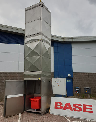 ATEX-Lastenaufzug -  PLM/500/2466-4944/B/G - Base Handling Products Limited - elektrisch / für die Lebensmittelindustrie / für die Pharmaindustrie