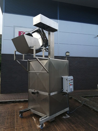 Elektrischer Kipper - BTM/300/2500/M - Base Handling Products Limited - für Sortierkästen / mobil / ATEX