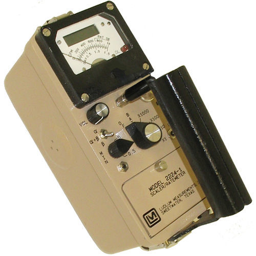 Zählratenmesser mit Digitalanzeige - 2224-1 - LUDLUM - mit Analoganzeige / mit integriertem Einsteller / alpha-beta