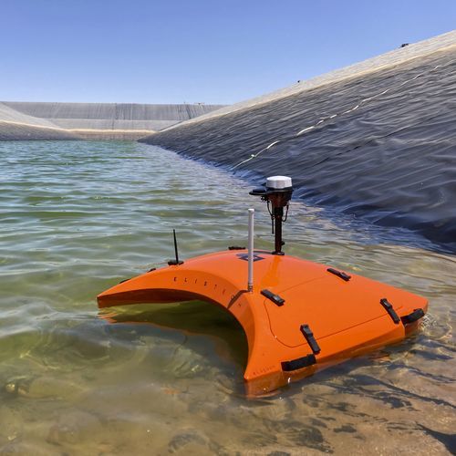 Überwachungs-Wasserdrohne - eLagoon - ELISTECH - autonom / zur topografischen Unterwasserkartografie / GPS