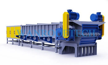 Einwellenschredder - PNGS series - WANROOE-TECH - für Rohre / für Intensiveinsatz