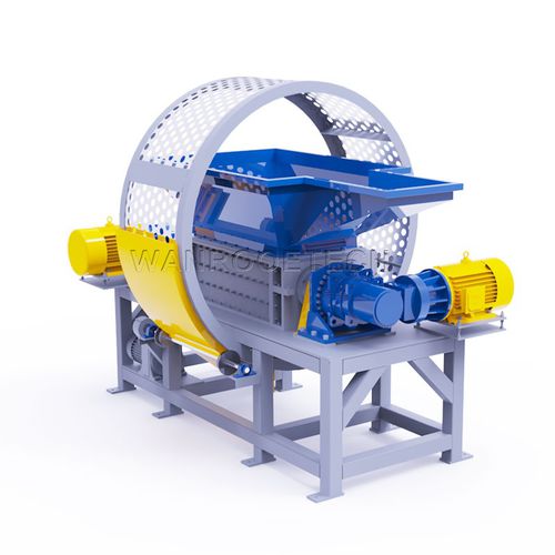 Primär-Schredder - PNSS series - WANROOE-TECH - Zweiwellen / Reifen / Hochdrehmoment