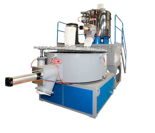 Dynamischer Mischer - SRL series - WANROOE-TECH - vertikal / kontinuierlich / Granulat