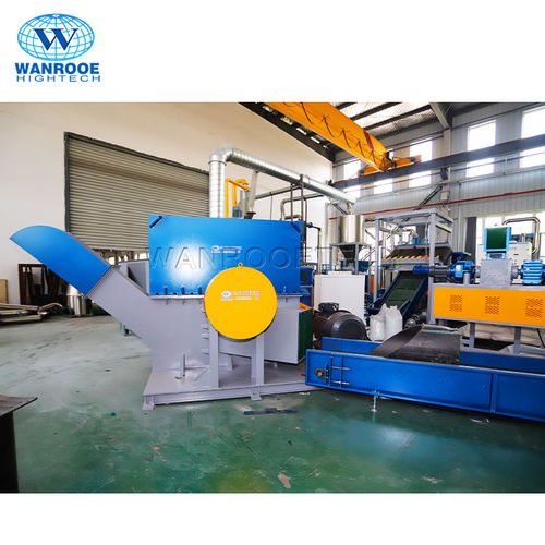 Hydraulischer Backen Brecher - PNPC series - WANROOE-TECH - stationär / für Kunststoffrohr