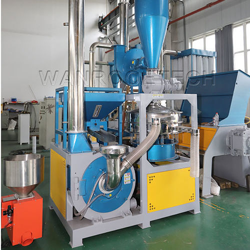 Pulverisierer für Pulver - PNMF series - WANROOE-TECH - für Kunststoff / Scheiben / vertikal