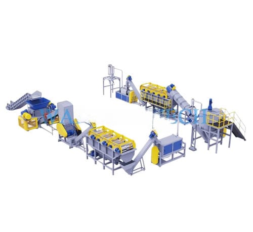 Wasser-Waschanlage - PNQF - WANROOE-TECH - automatisch / Folien / mit hohem Durchsatz