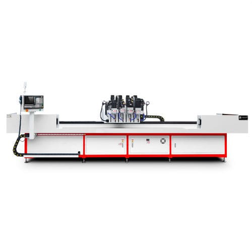Bohr- und Gewindeschneidmaschine / CNC - DNC-3030DDTT - Duomi (Guangdong) Intelligent Equipment Co., Ltd - vertikal / 3-Achs / für Stahl