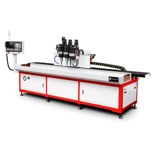 Bohr- und Gewindeschneidmaschine / CNC - DHM-2030DDT - Duomi (Guangdong) Intelligent Equipment Co., Ltd - Mehrachsen / für Stahl / mit 3 Spindeln