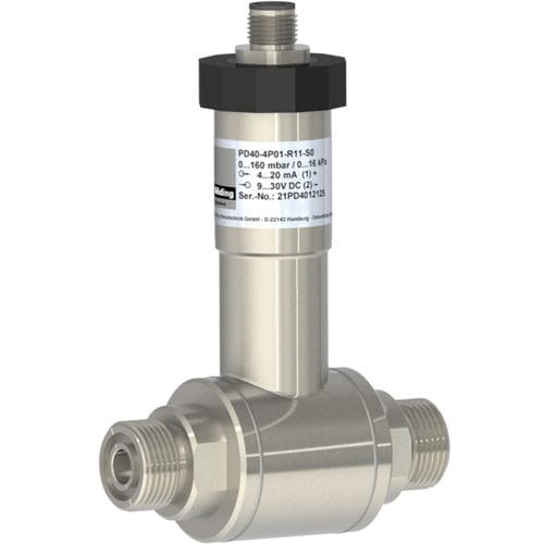 Differenzdrucksensor - PD40 - Nöding Messtechnik - Membran / piezoresistiv / analog