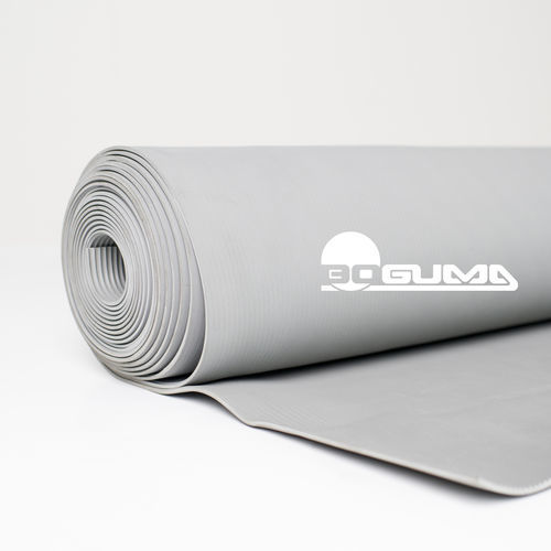 Elektrisch isolierende Matte - DEK0-S7-1 - BOGUMA, s.r.o. - Elastomer / grau / maßgefertigt