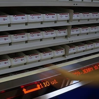 Kommissionieranlage / pick & put - Hänel Rotomat - VRC WAREHOUSE TECHNOLOGIES - Inline / pick-by-light / Pick-by-Scan