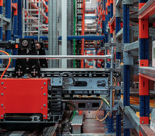 Automatisches Regalbediengerät - Transelevador - VRC WAREHOUSE TECHNOLOGIES - tridirektional / für Schranksysteme / für Lagerhallen