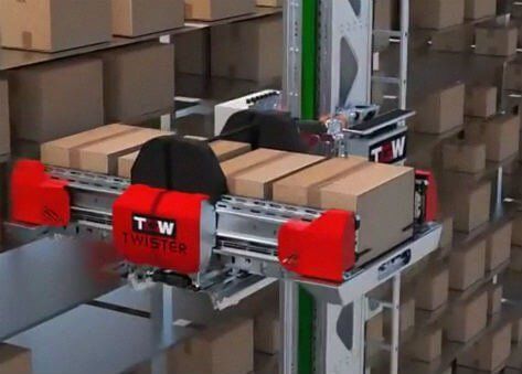 Stationärer Umschlagbagger - TGW TWISTER - VRC WAREHOUSE TECHNOLOGIES