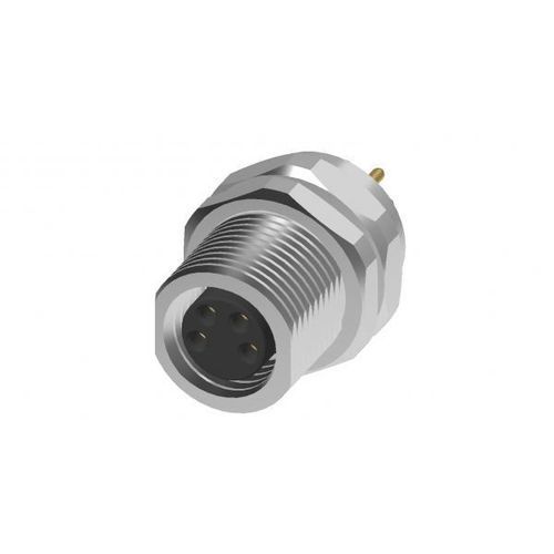 Datensteckverbinder - M8A04-S08F-LD0-J0 - Prodaconn Technology Co., Ltd - Kabel-Leiterplatten / zirkulär / Through-Hole