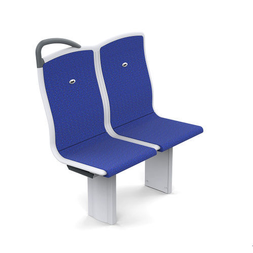 Standarder Passagiersitz - SIMOS - Kiel Seating Solutions - für Straßenbahnen / für U-Bahnen / Stoff