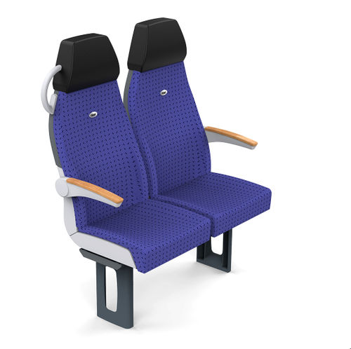 Standarder Zug­sitz - MATCH G2 ECO - Kiel Seating Solutions - für Regionalzüge / für stadt-zu-stadt-züge / lange Reihe