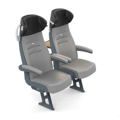 Standarder Zug­sitz - COMFORTLINE - Kiel Seating Solutions - für stadt-zu-stadt-züge / Schaumstoff / doppeltes