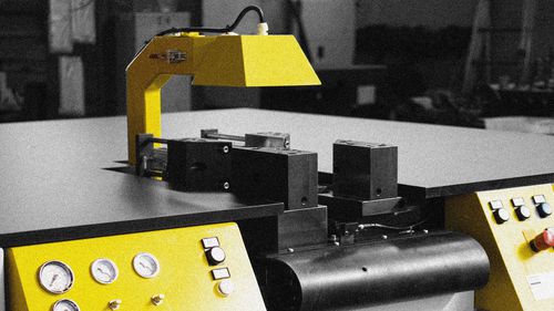 Schweißmaschine mit Heizplatte - SaldAnna - Scarioni Srl - PLC-gesteuert / freistehend / für PVC