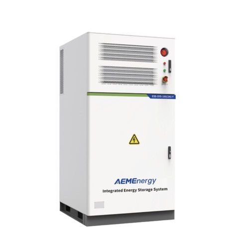 Lithium-Eisenphosphat-Energiespeichersystem - UniPower C&I All-in-One BESS - AEMEnergy - AFG / kompakt / luftgekühlt