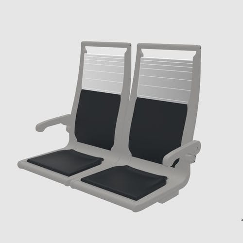 Standarder Zug­sitz - SB09 - COMPINFAINSA - für Straßenbahnen / für U-Bahnen / Schaumstoff