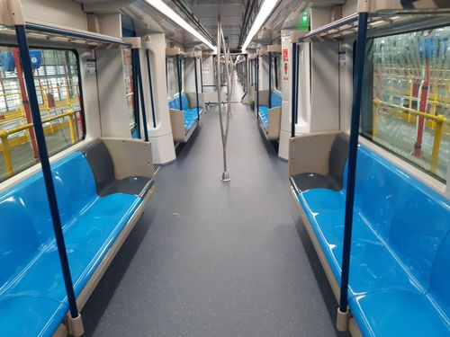 Bodenbelag für Zug / Verbundwerkstoff - TRAVELLER CLASSIC AP - Gerflor - Passagierraum / für U-Bahnen