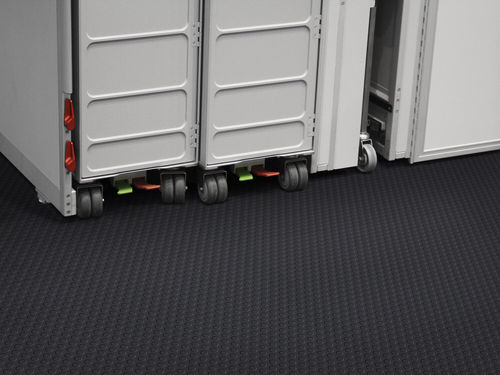 Glasfaser-Bodenbelag - BATIFLEX AV 270 - Gerflor - rutschfest / für Flughafen / selbstklebend