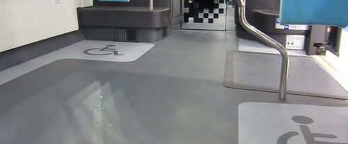 Textilbodenbelag - SIRIUS MK - Gerflor - Schaumstoff / glasfaserverstärkter Verbundstoff / rutschfest